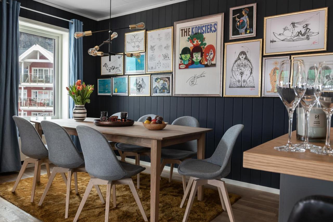 Knutholmen Hotel Kalvag Luaran gambar